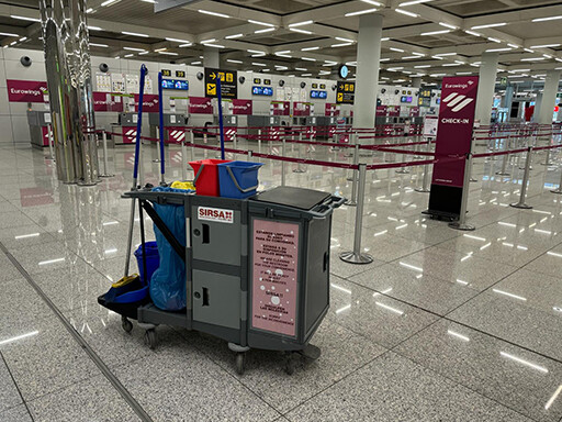 Sirsa refuerza su colaboración con AENA para la limpieza y mantenimiento de sus Aeropuertos